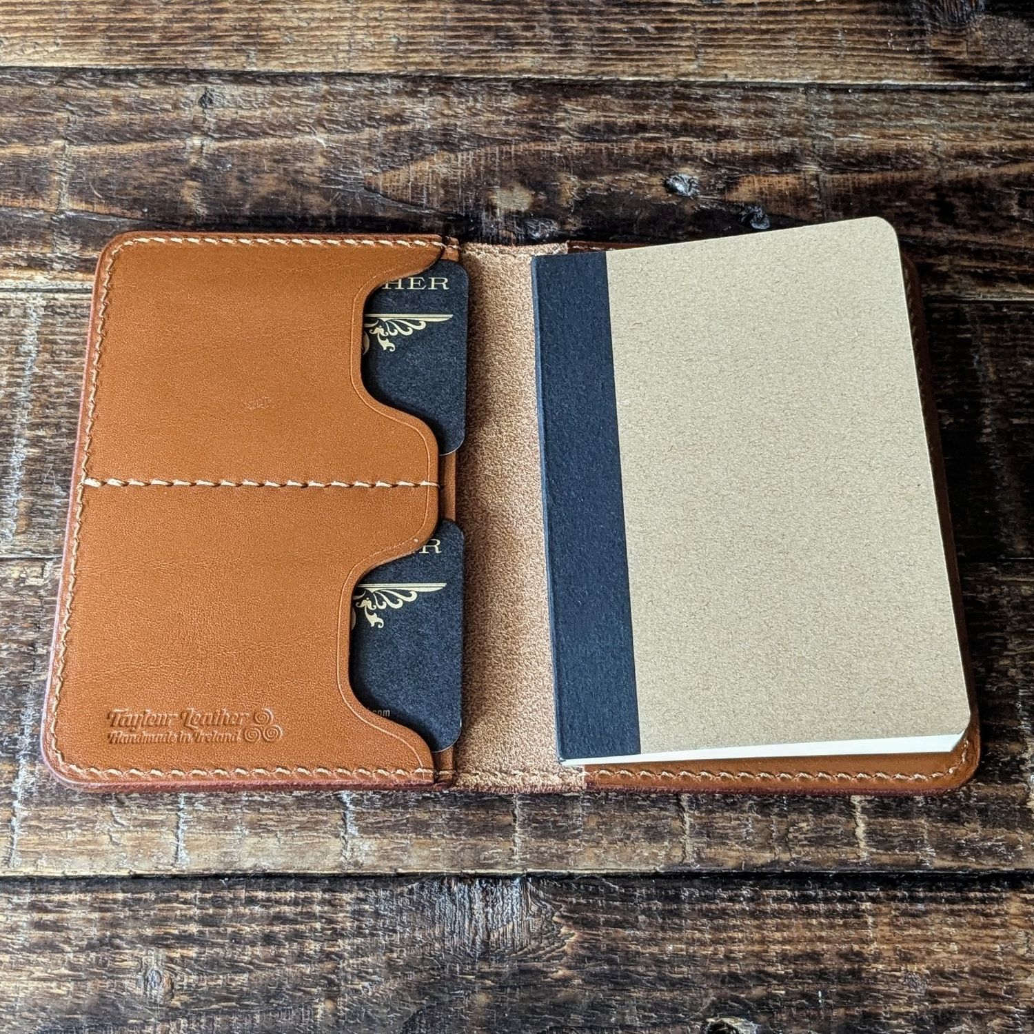 Passport Notebook Wallet (Tan)
