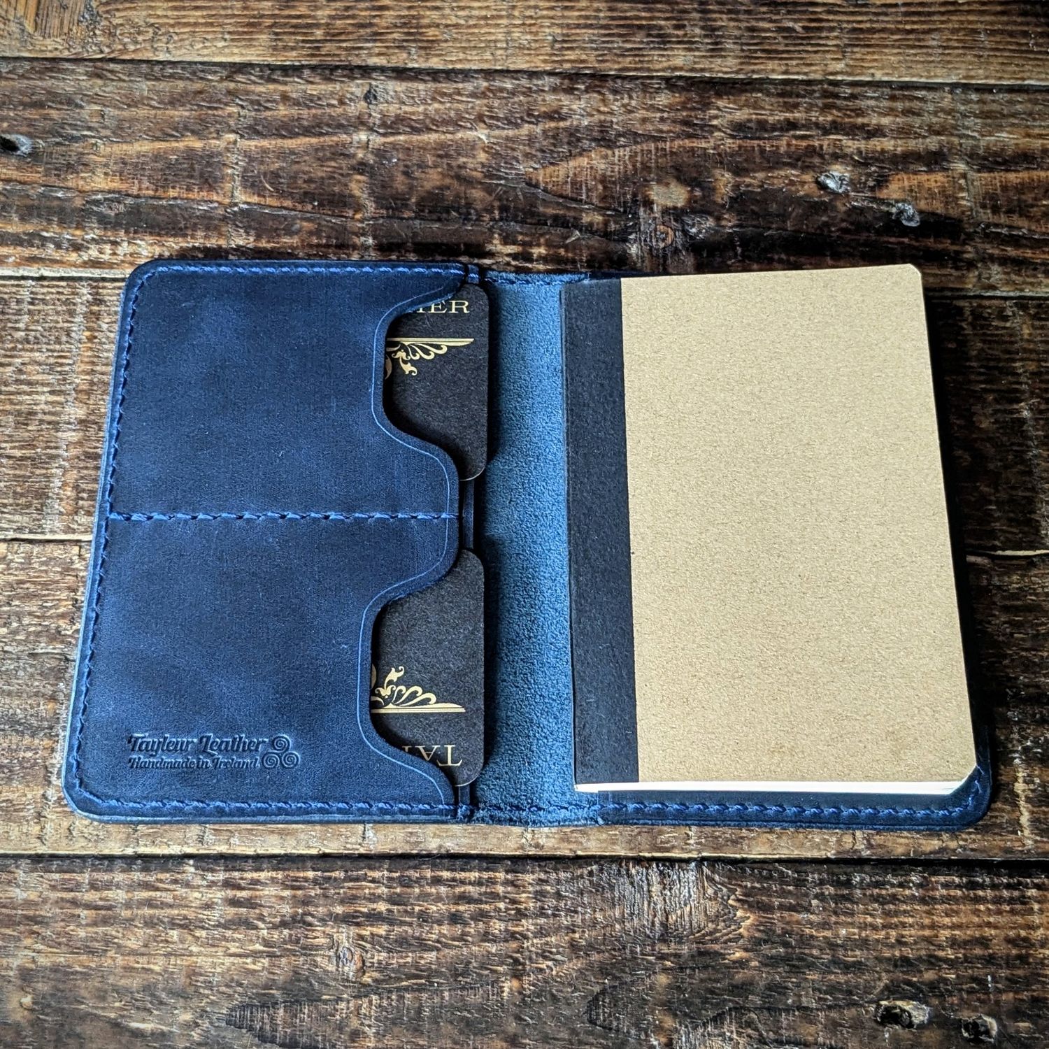 Passport Notebook Wallet (Vintage Blue)