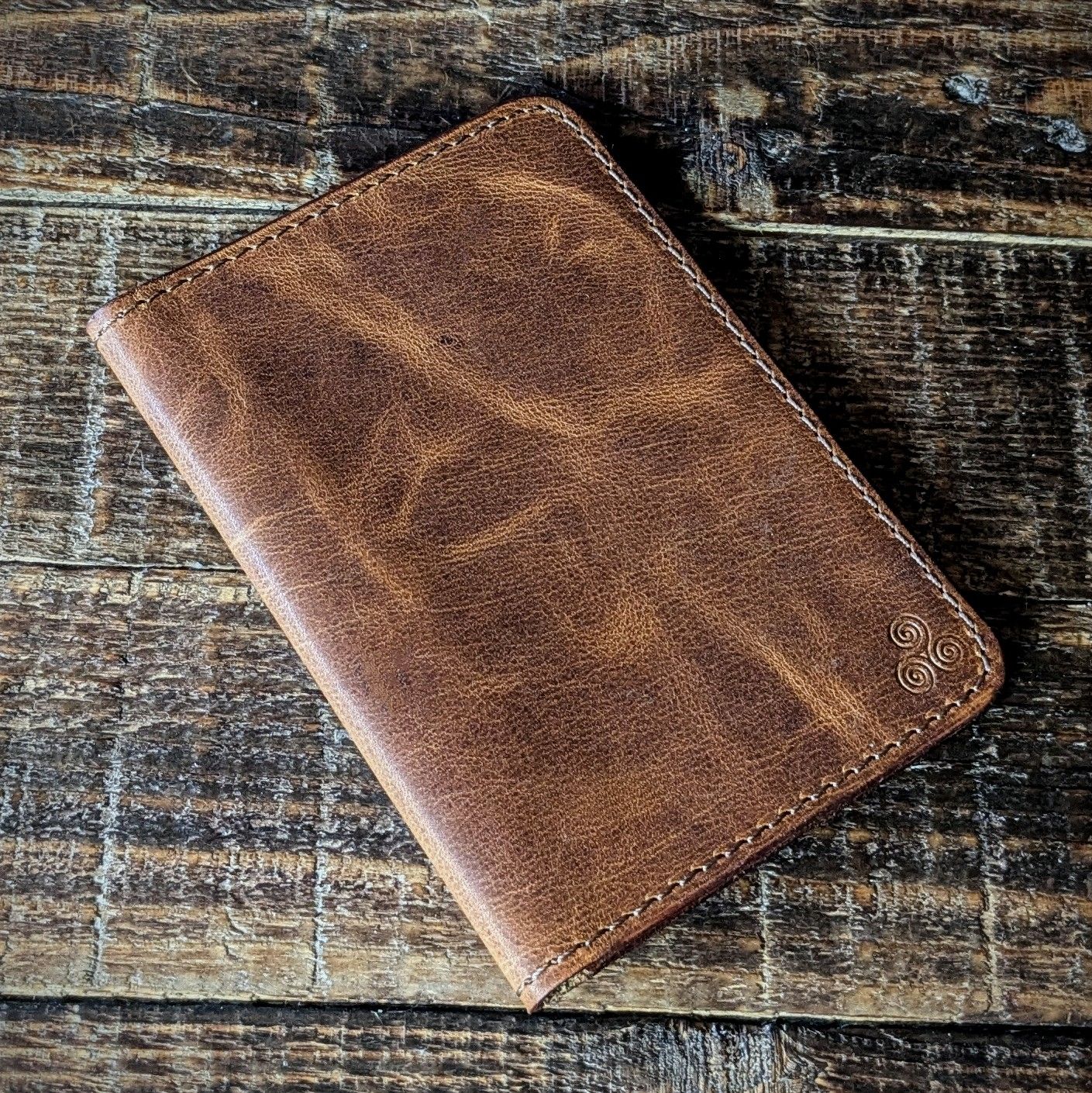 Passport Notebook Wallet (Vintage Brown)