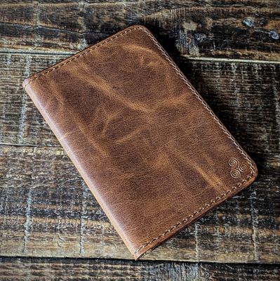 Passport Notebook Wallet (Vintage Brown)