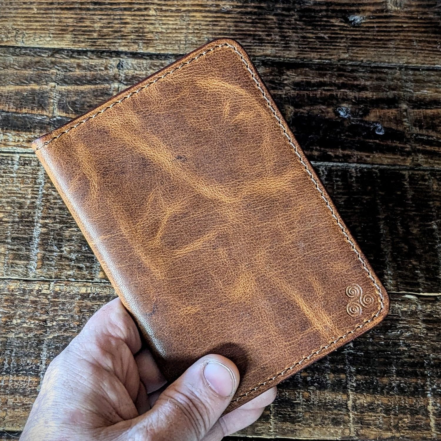 Passport Notebook Wallet (Vintage Brown)