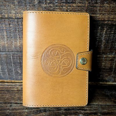 A6 Notebook Journal Cover (Light Tan)
