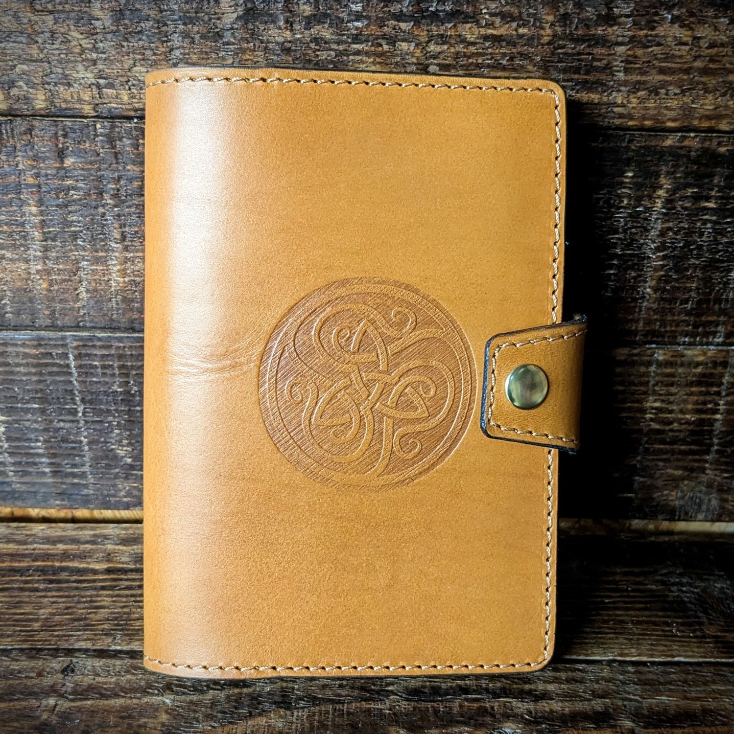 A6 Notebook Journal Cover (Light Tan)