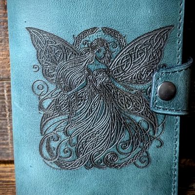 A6 Notebook Turquoise Journal Cover