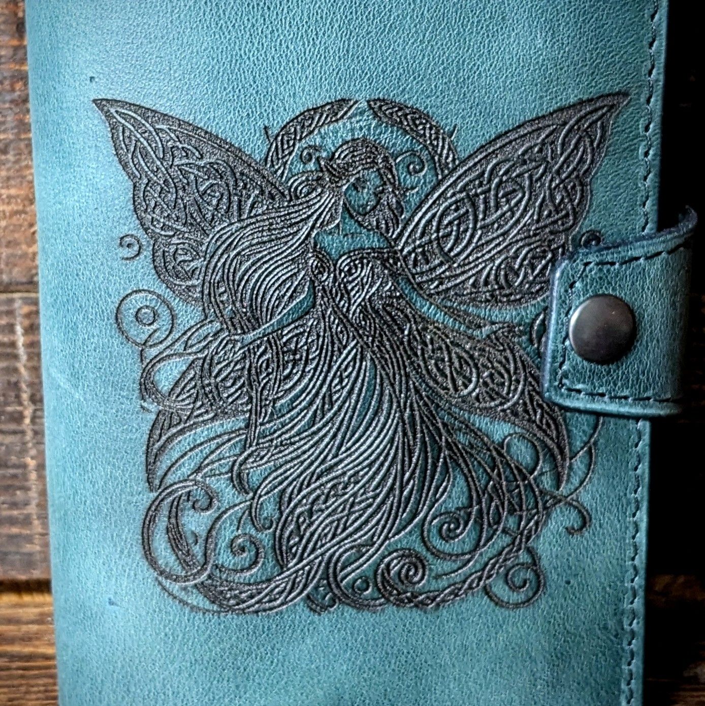 A6 Notebook Turquoise Journal Cover