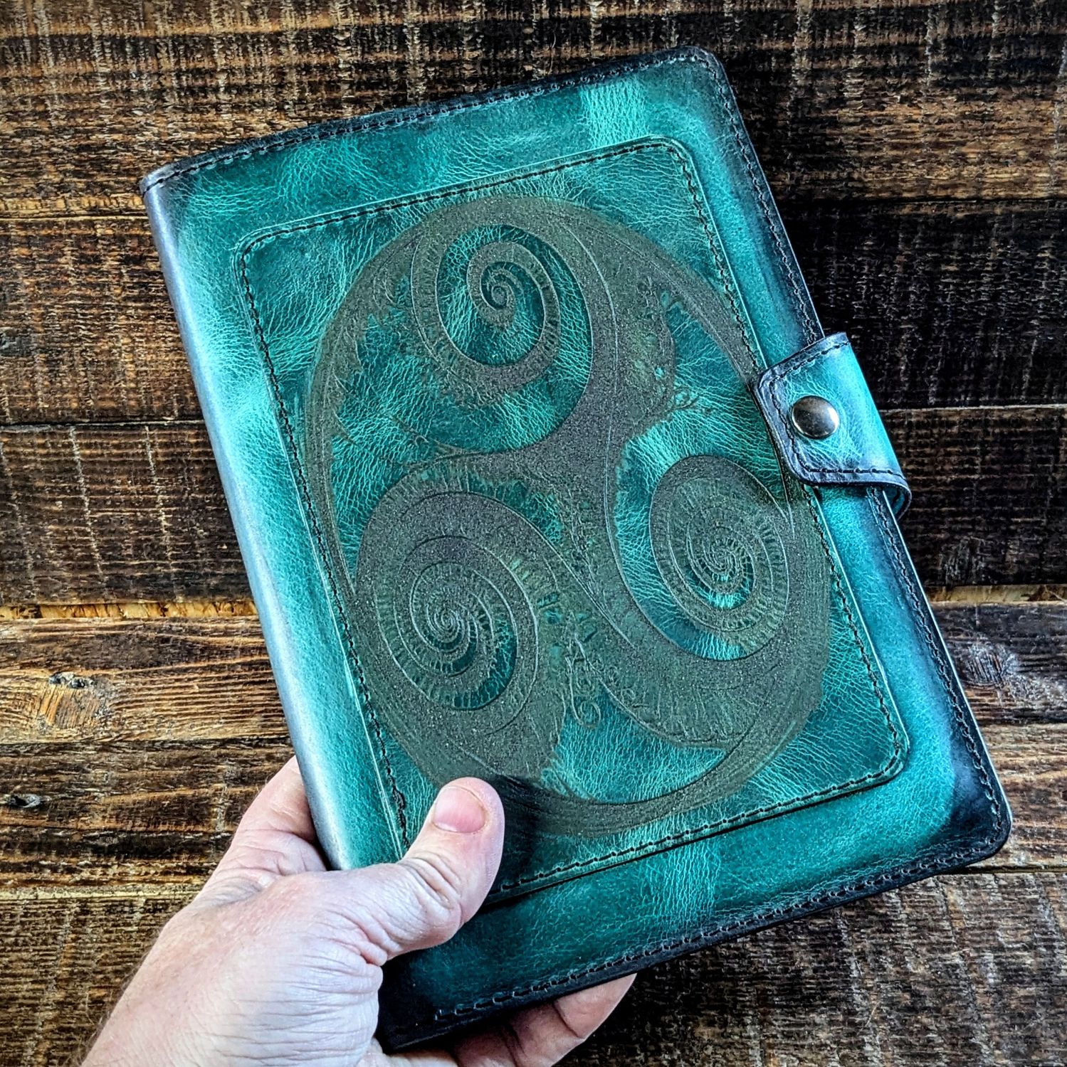 A5 Journal Cover Turquoise 