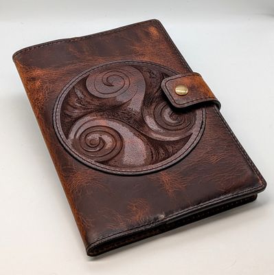 A5 Journal Cover (Triskelion)
