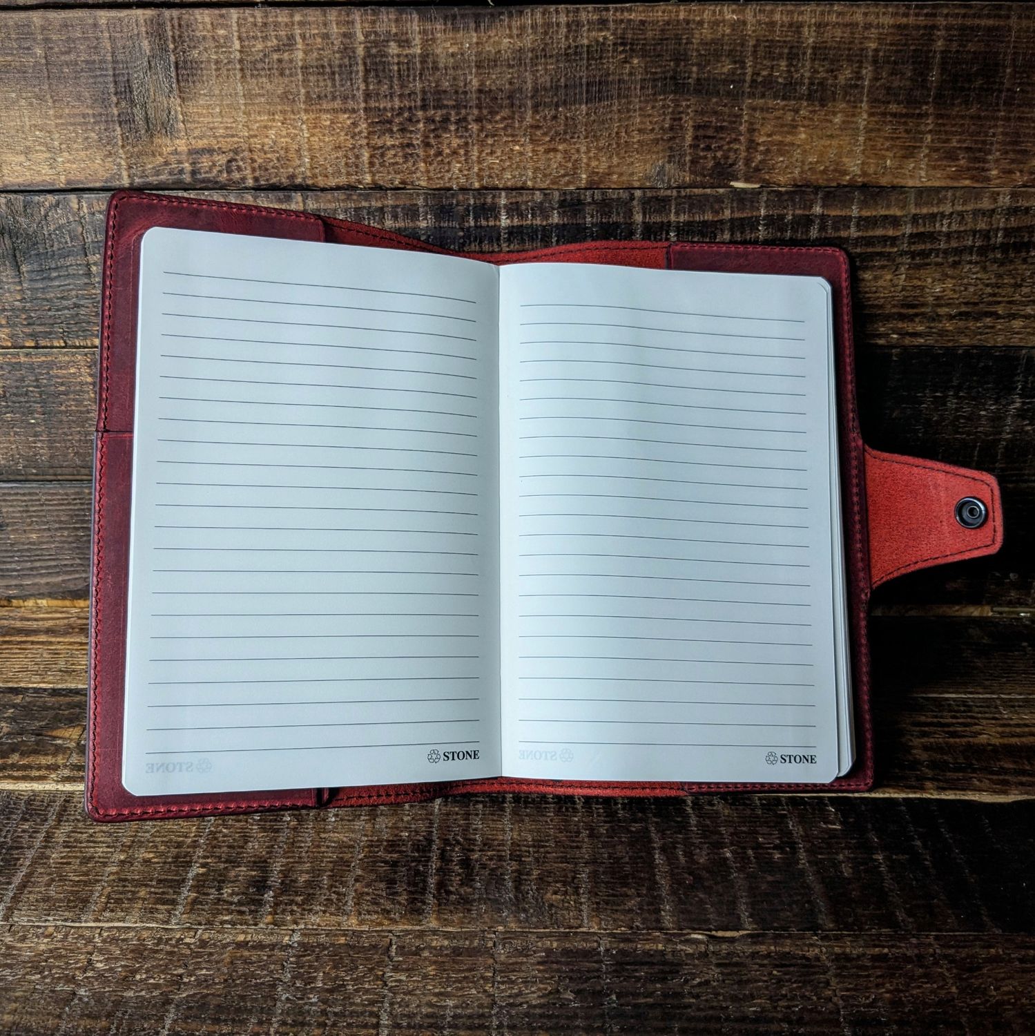 A5 Journal Cover Red