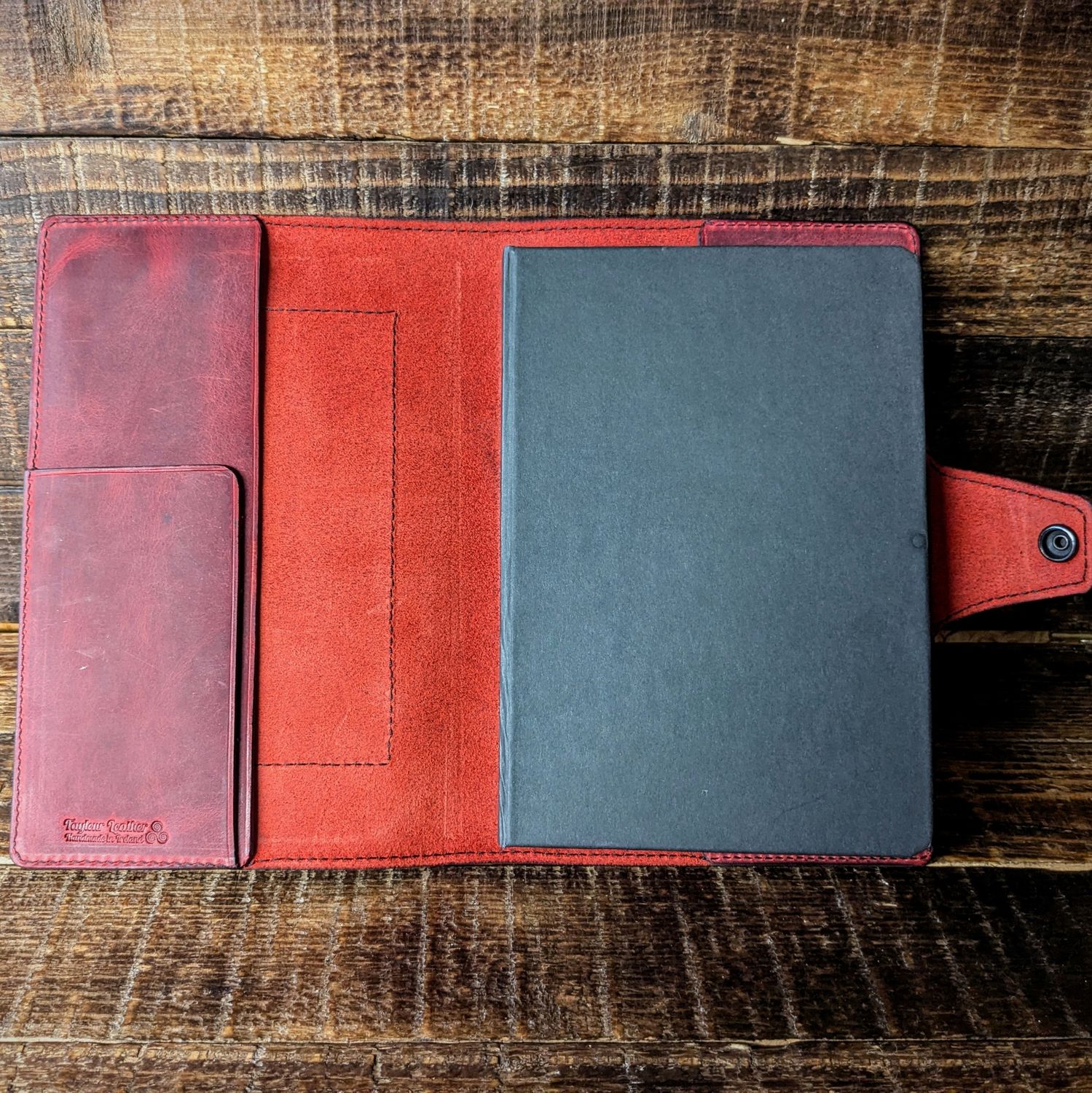 A5 Journal Cover Red