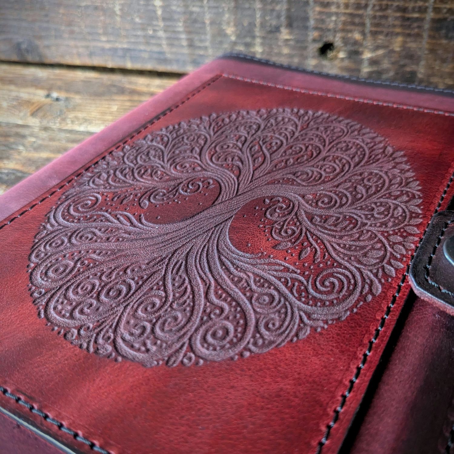 A5 Journal Cover Red