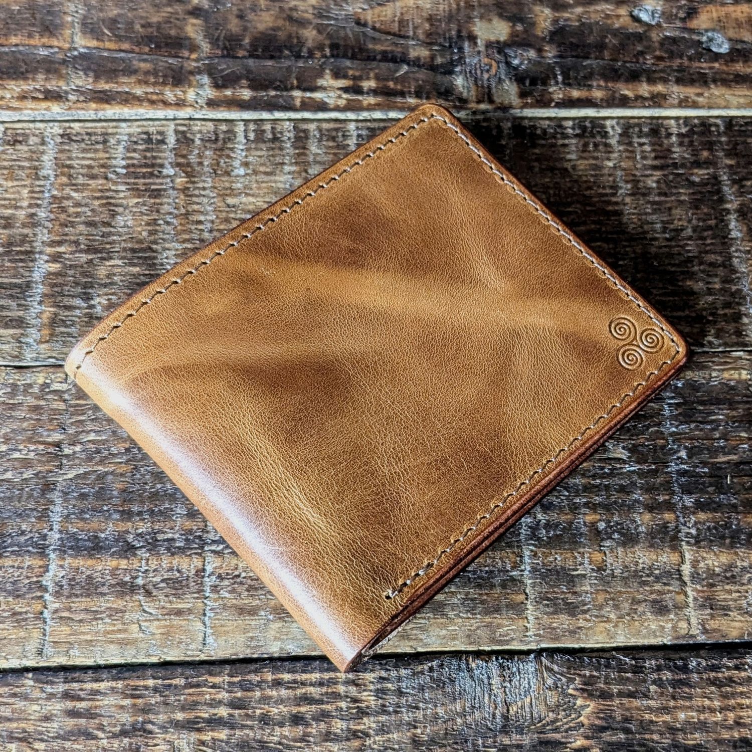 Large Bifold Wallet (Vintage Brown)