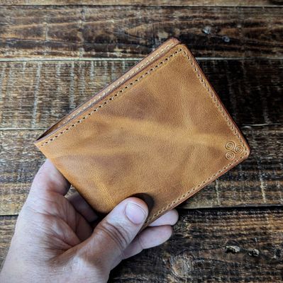 Large Bifold Wallet (Vintage Brown)