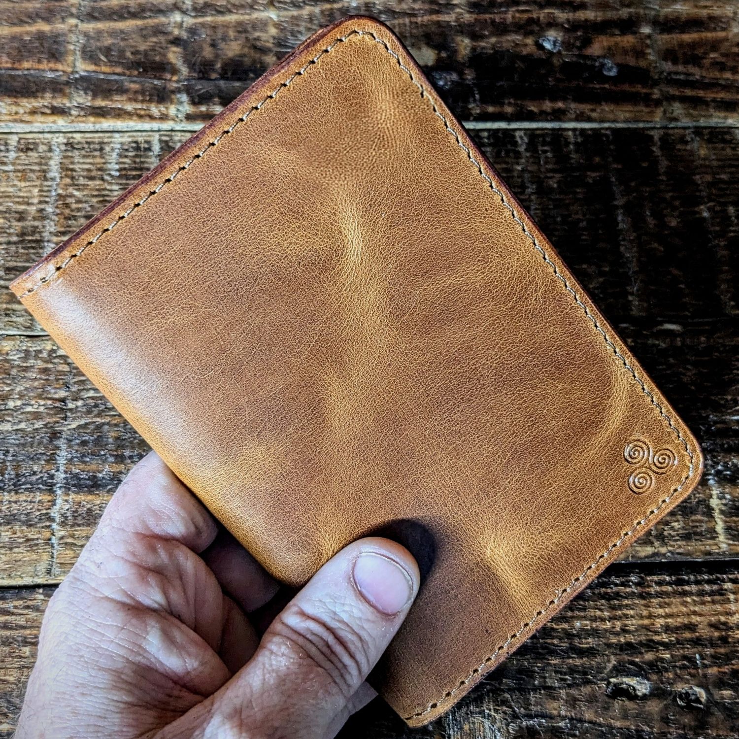 Passport Notebook Wallet (Vintage Brown)