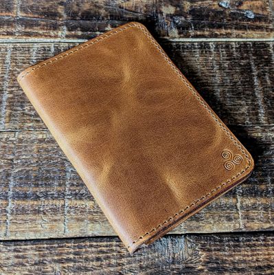 Passport Notebook Wallet (Vintage Brown)