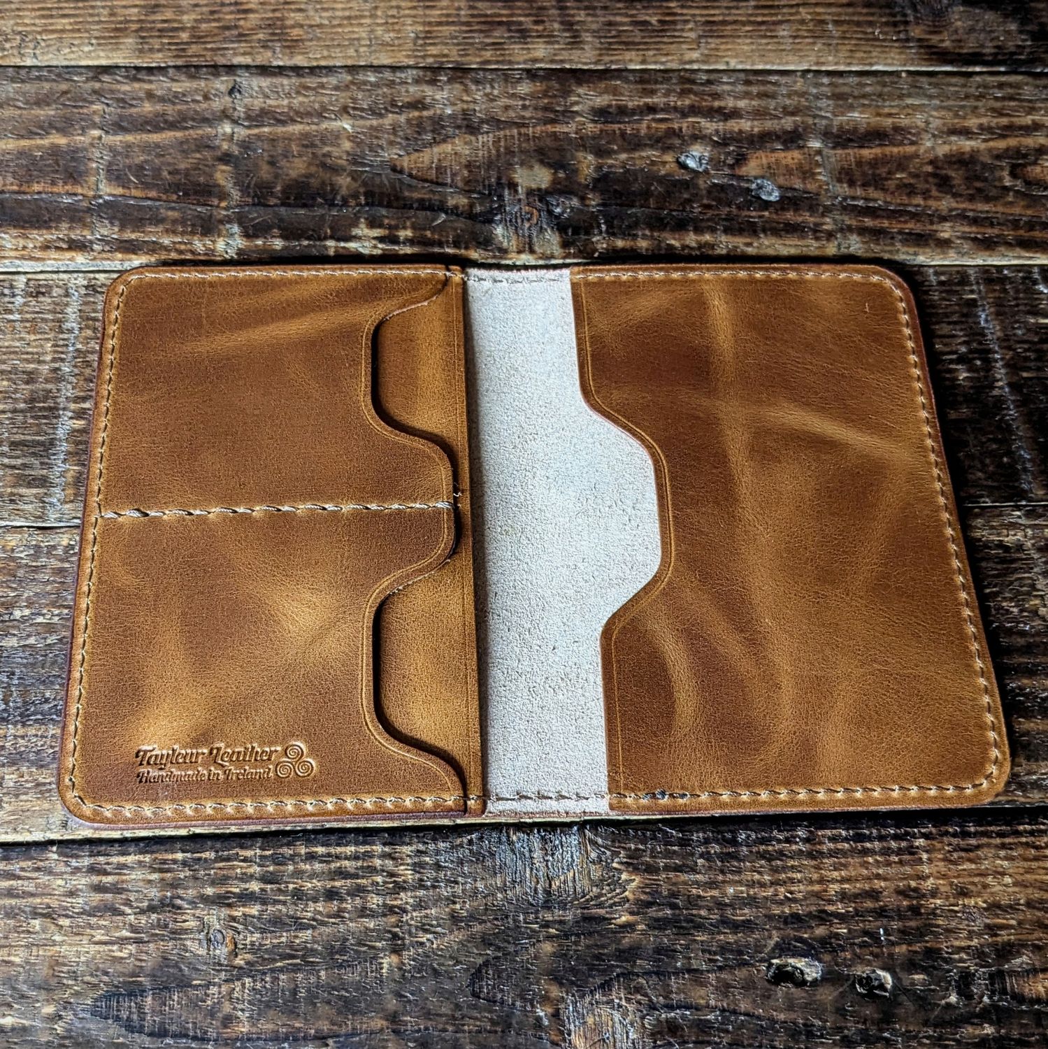 Passport Notebook Wallet (Vintage Brown)