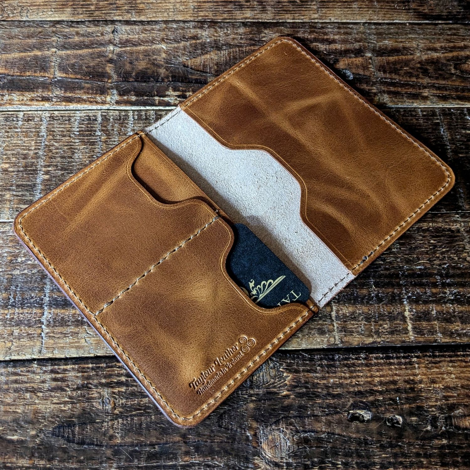 Passport Notebook Wallet (Vintage Brown)