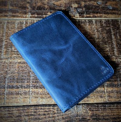Passport Notebook Wallet (Vintage Blue)