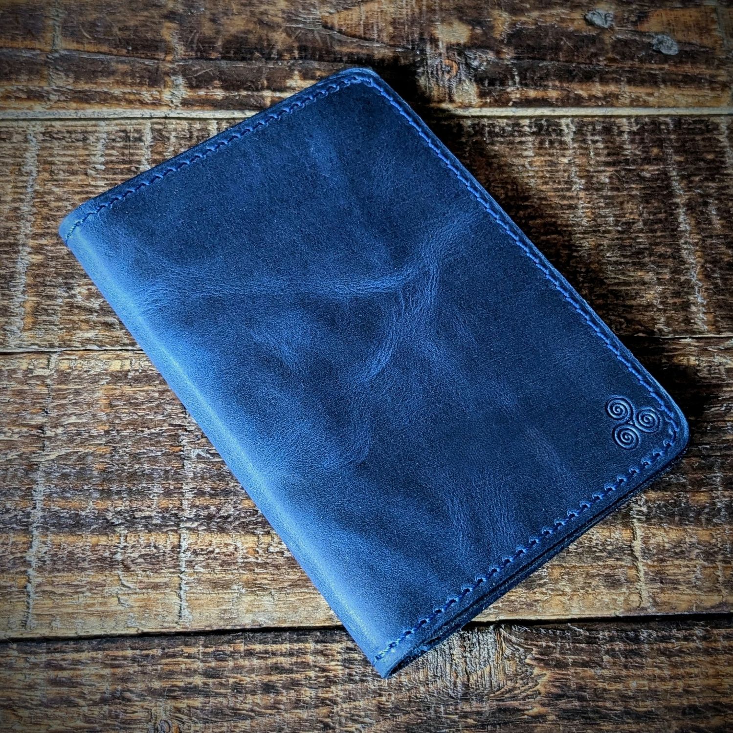 Passport Notebook Wallet (Vintage Blue)