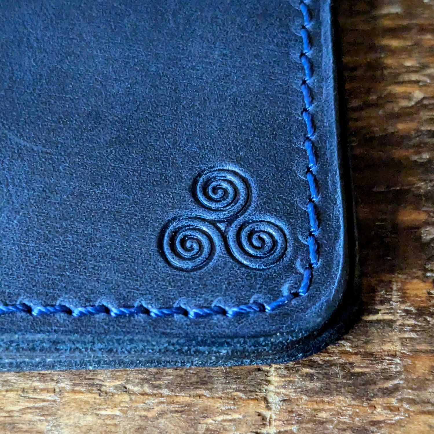 Passport Notebook Wallet (Vintage Blue)