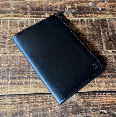 Passport Notebook Wallet (Black)