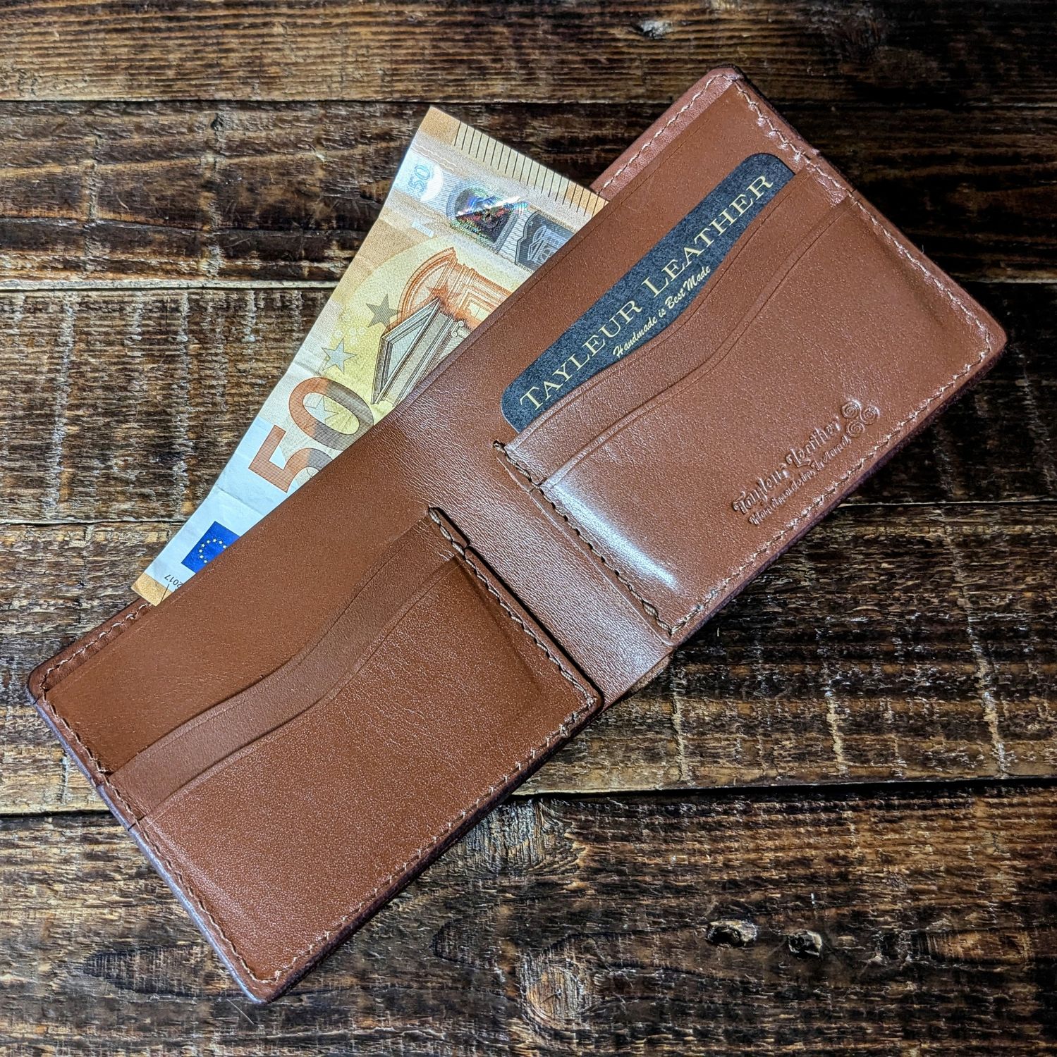 Large Bifold Wallet (Brown)