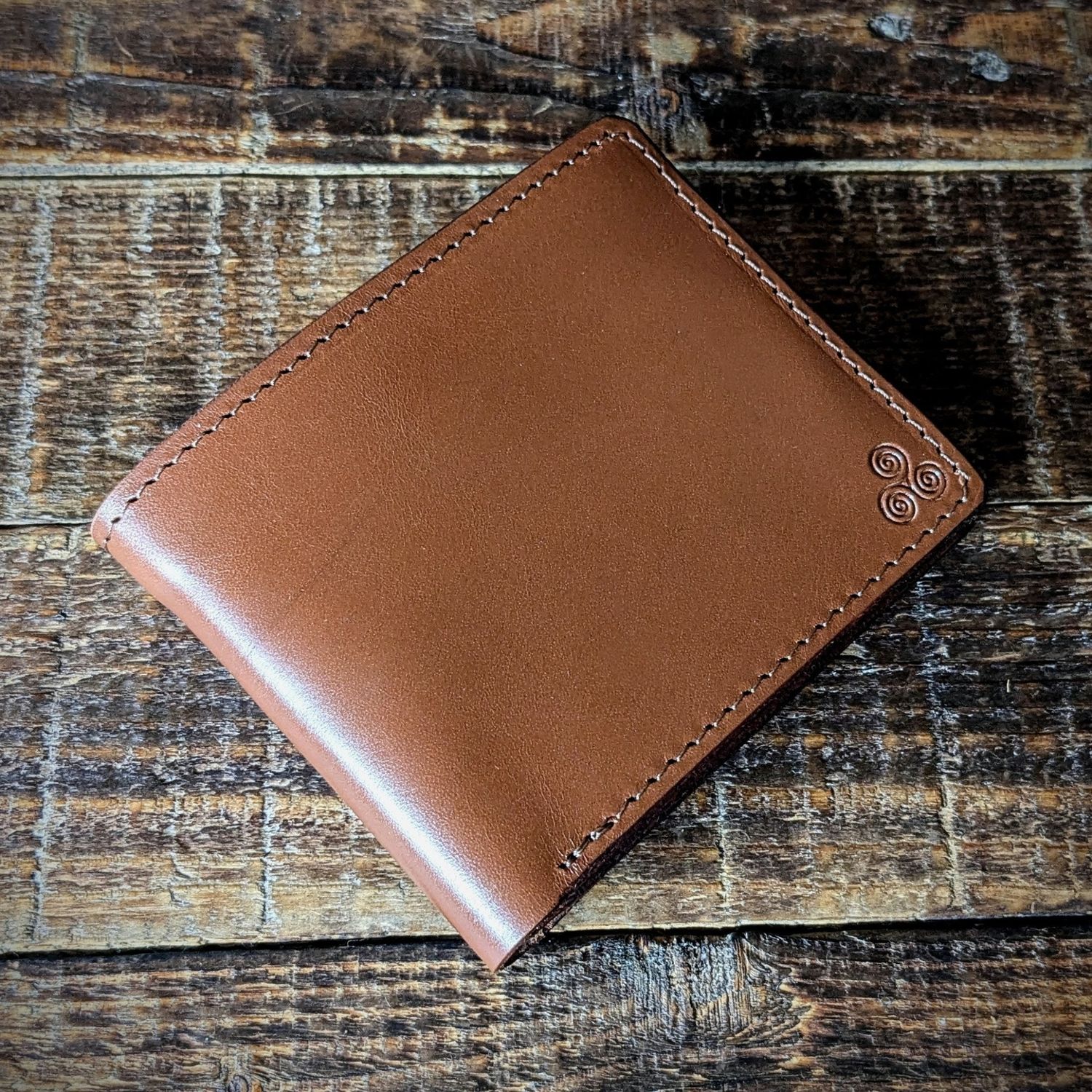 Large Bifold Wallet (Brown)