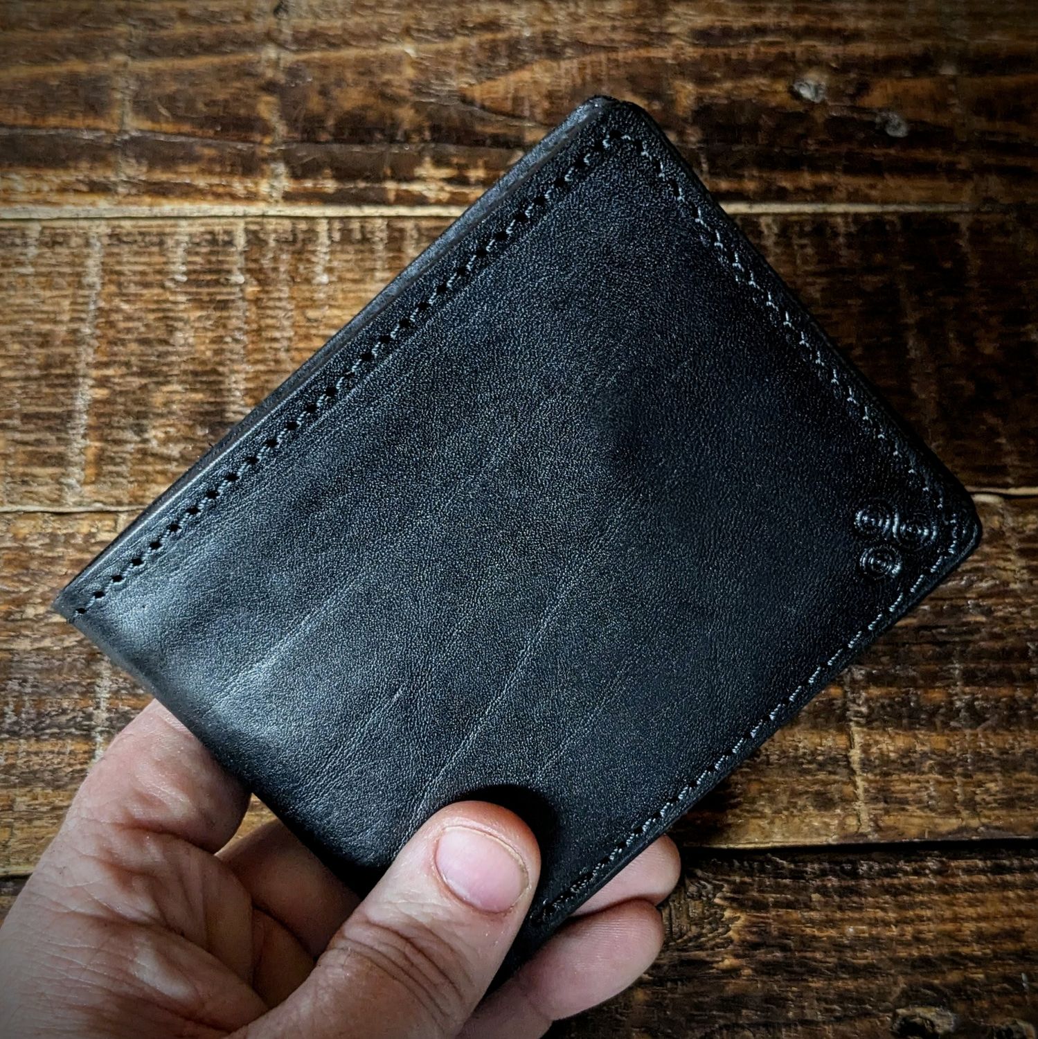 Large Bifold Wallet (Black)