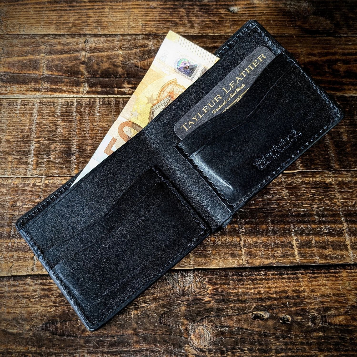Large Bifold Wallet (Black)