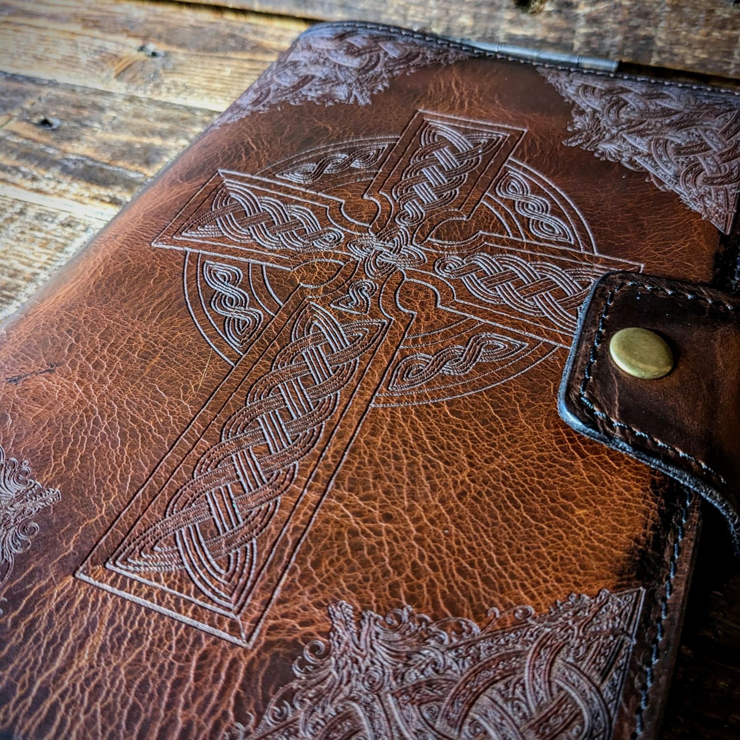 A5 Journal Cover ( Celtic Cross)