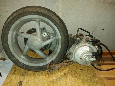 Motor kompl SR 50 Wasser Aprilia