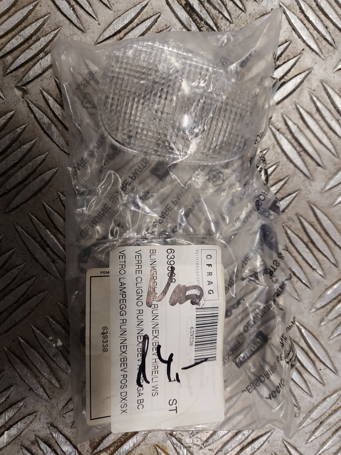 Blinkerglass Weiss 6399338