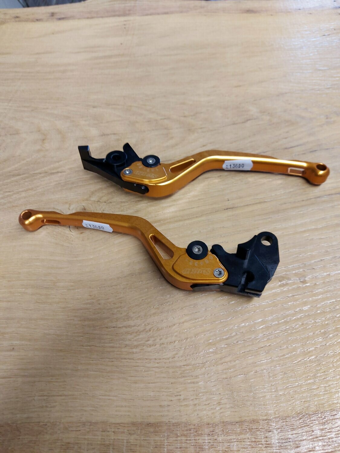 Kupplungs Bremshebel Gold ALU