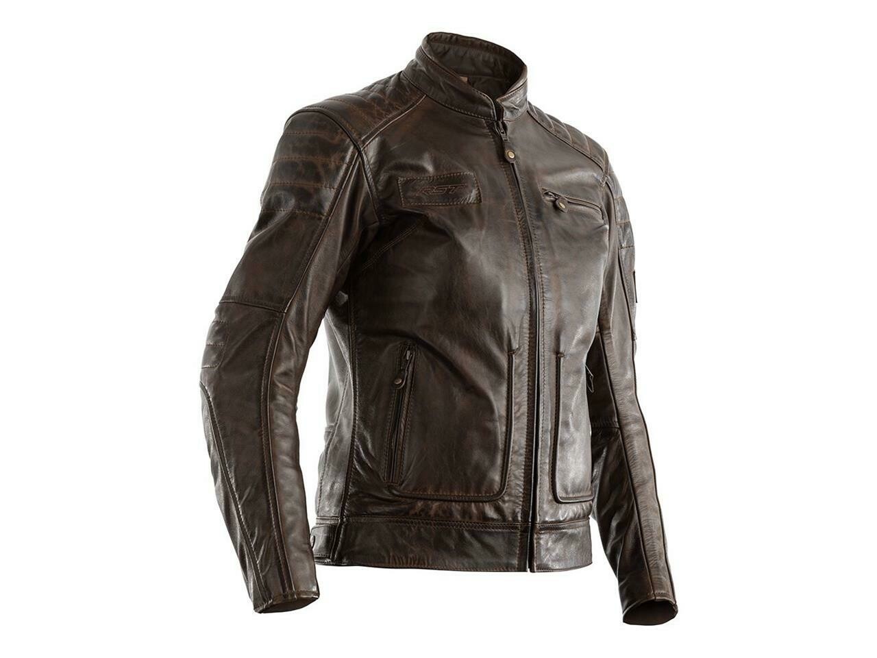 RST Roadsater II Lederjacke Braun