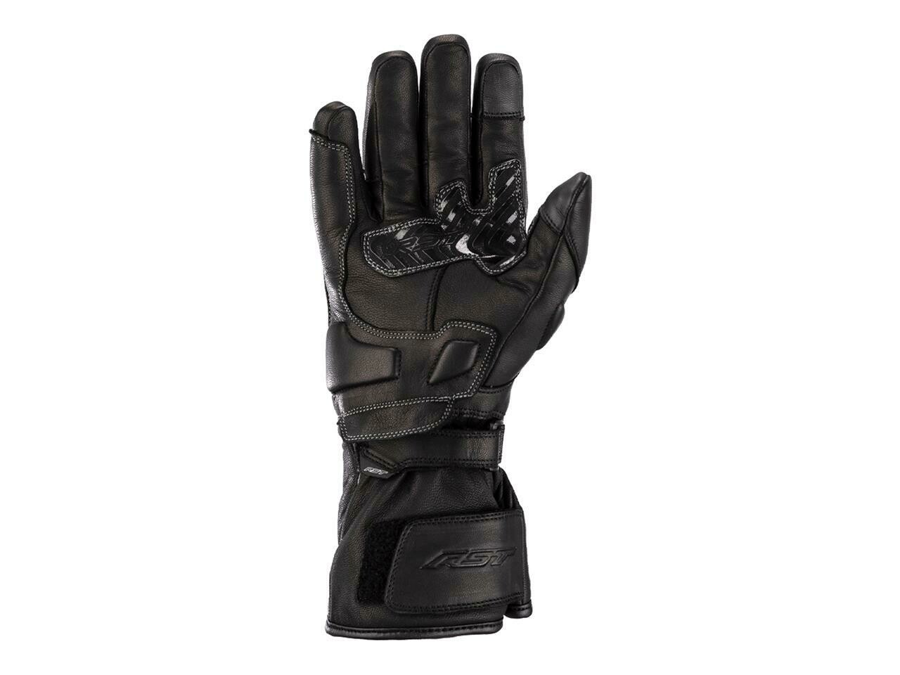 RST Storm 2 Waterproof Handschuhe Leder Schwarz