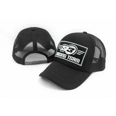 S3 3D Black Jack Cap