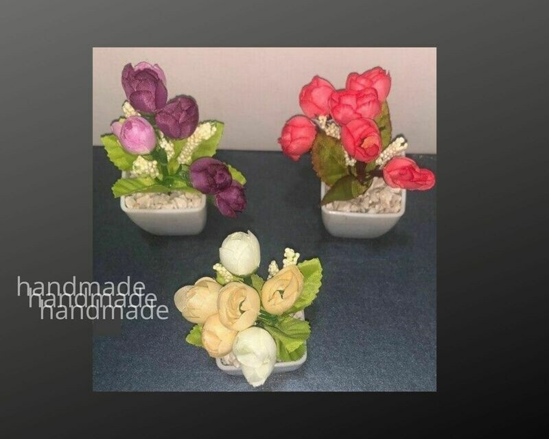 hand-made roses