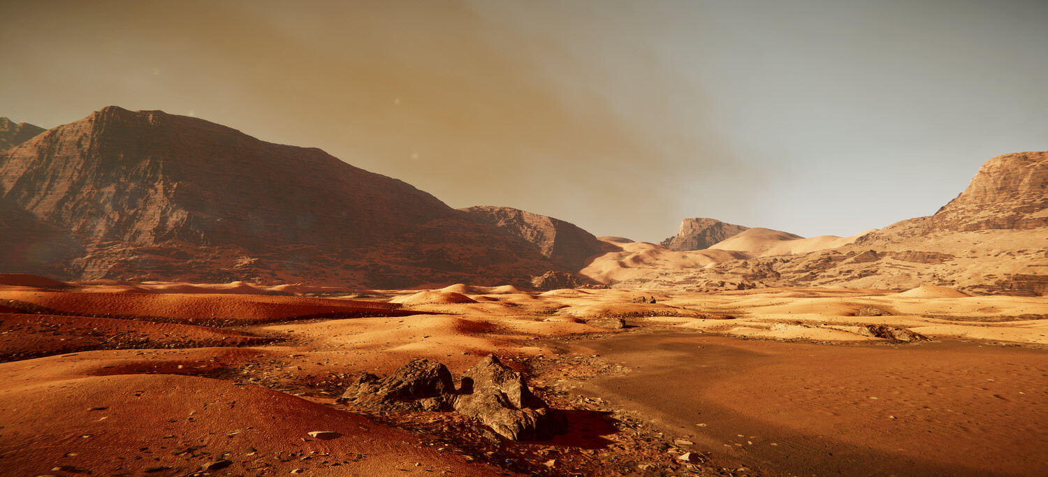 [Unity Project 2017+] Mars Planet Environment