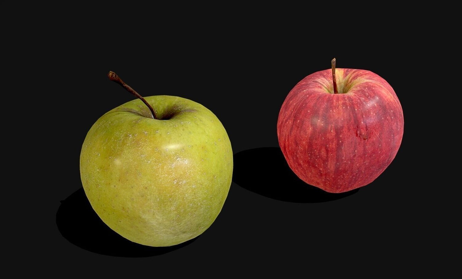 Apples - 2 Photoscaned models