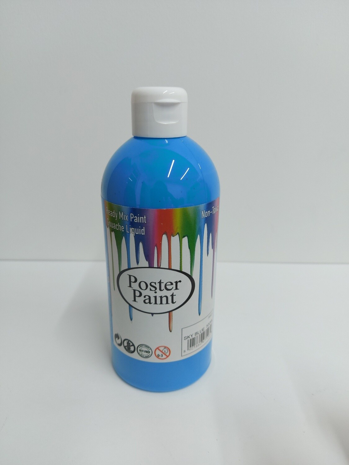 Ready Mix Poster Paint Non Toxic Light Blue 1000ml