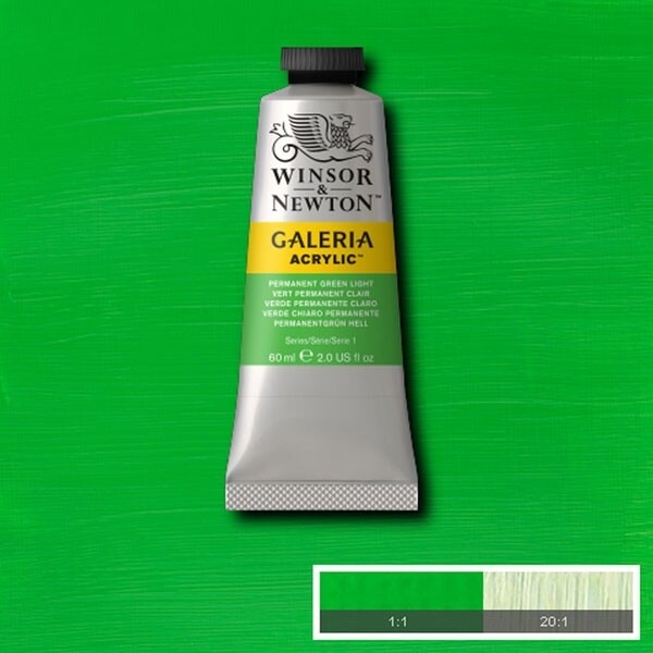 Galeria Acrylic - 60ml Permanent Green Light
