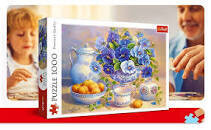 Blue Bouquet Jigsaw 1000pcs