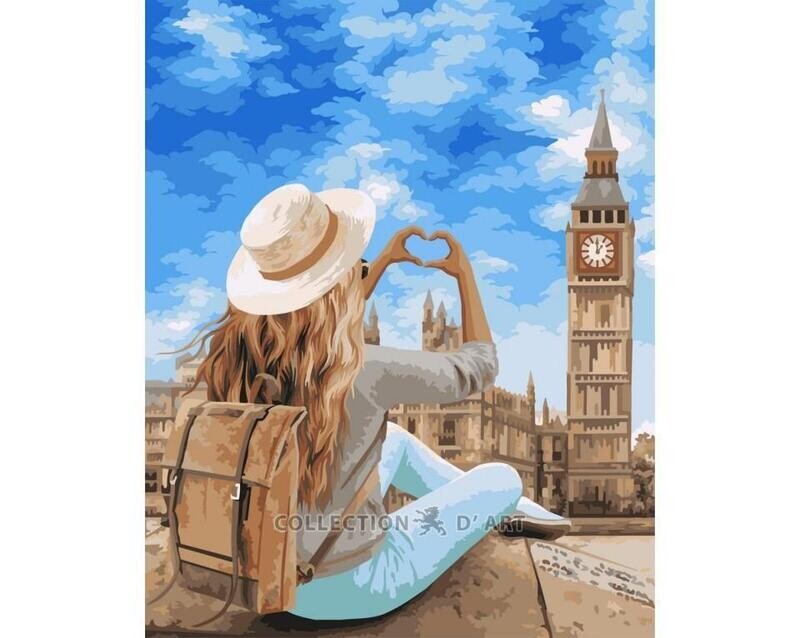 Painting By Numbers London I love you -
 40cm x 50cm