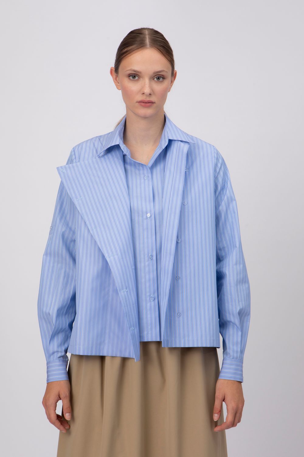 Business blouse - blue