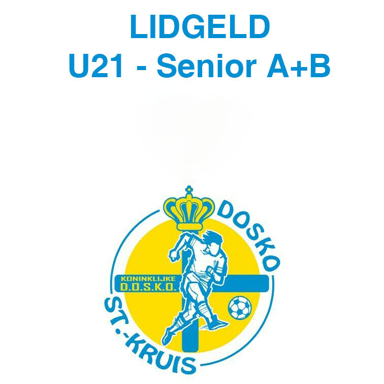 Lidgeld bestaande spelers U21 - A + B seniors