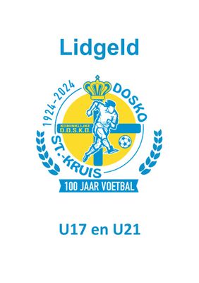 Lidgeld U17 + U21