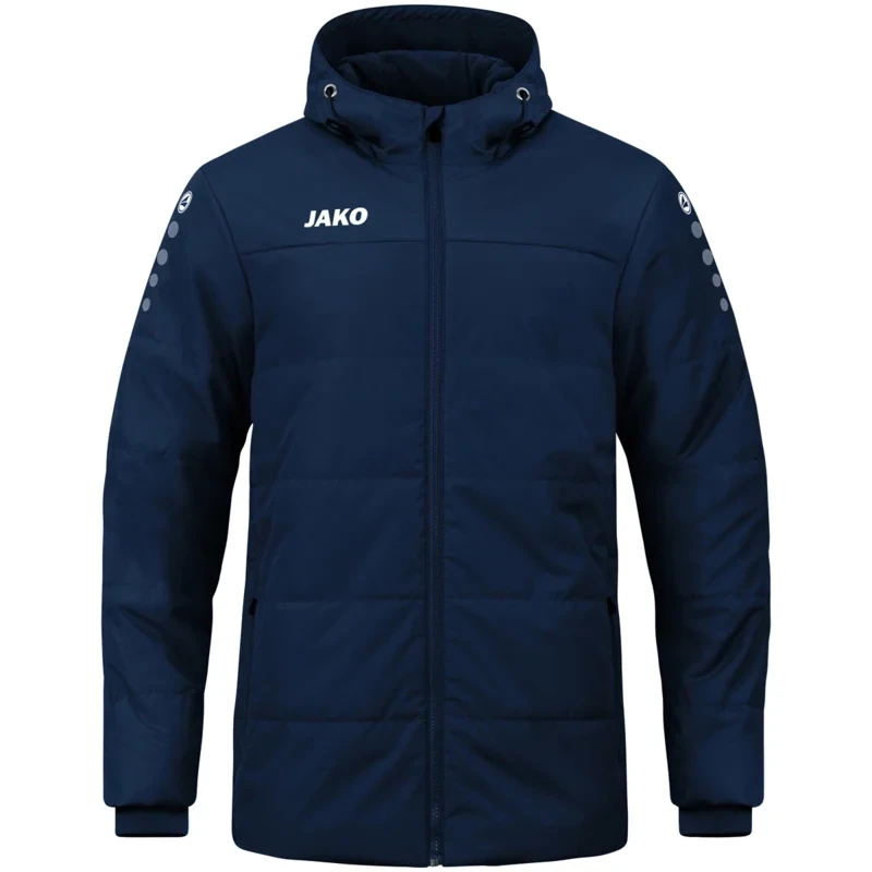 Coachvest team met kap en Dosko logo