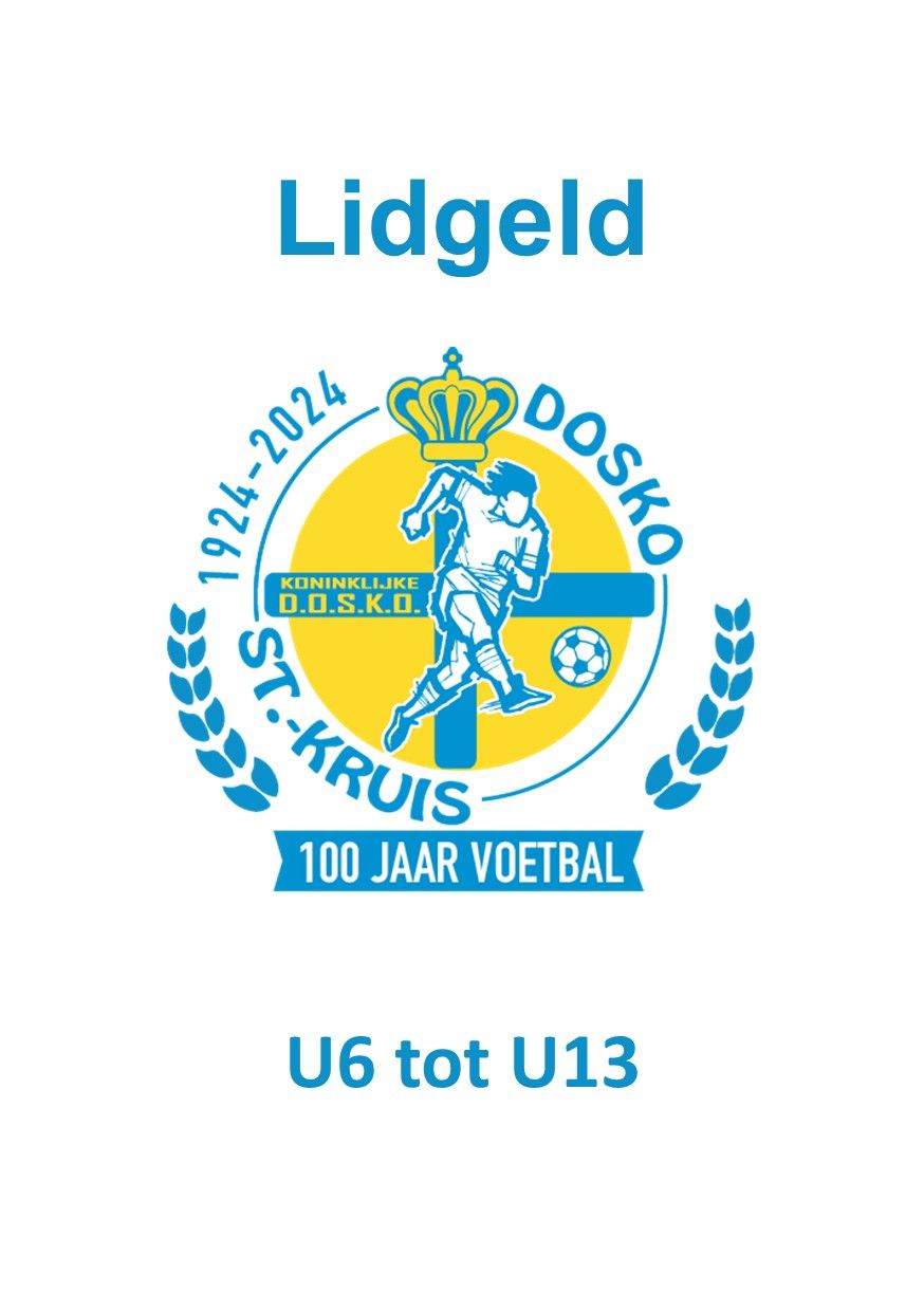 Lidgeld U6 - U13