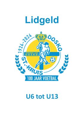 Lidgeld U6 - U13