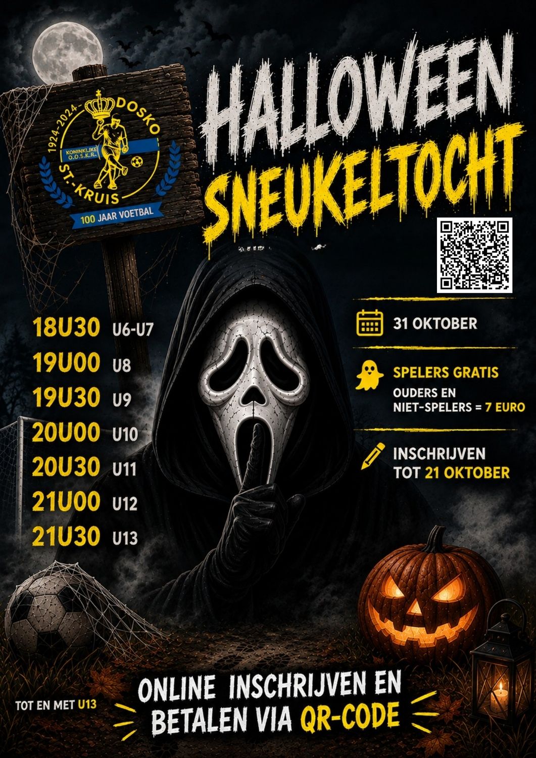 Inschrijven Halloween