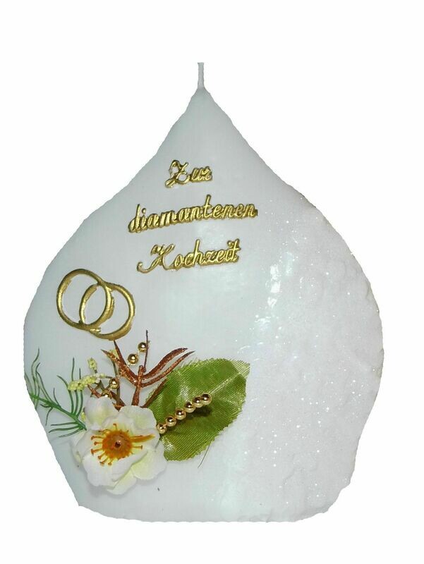 Tropfen diamant 16cm